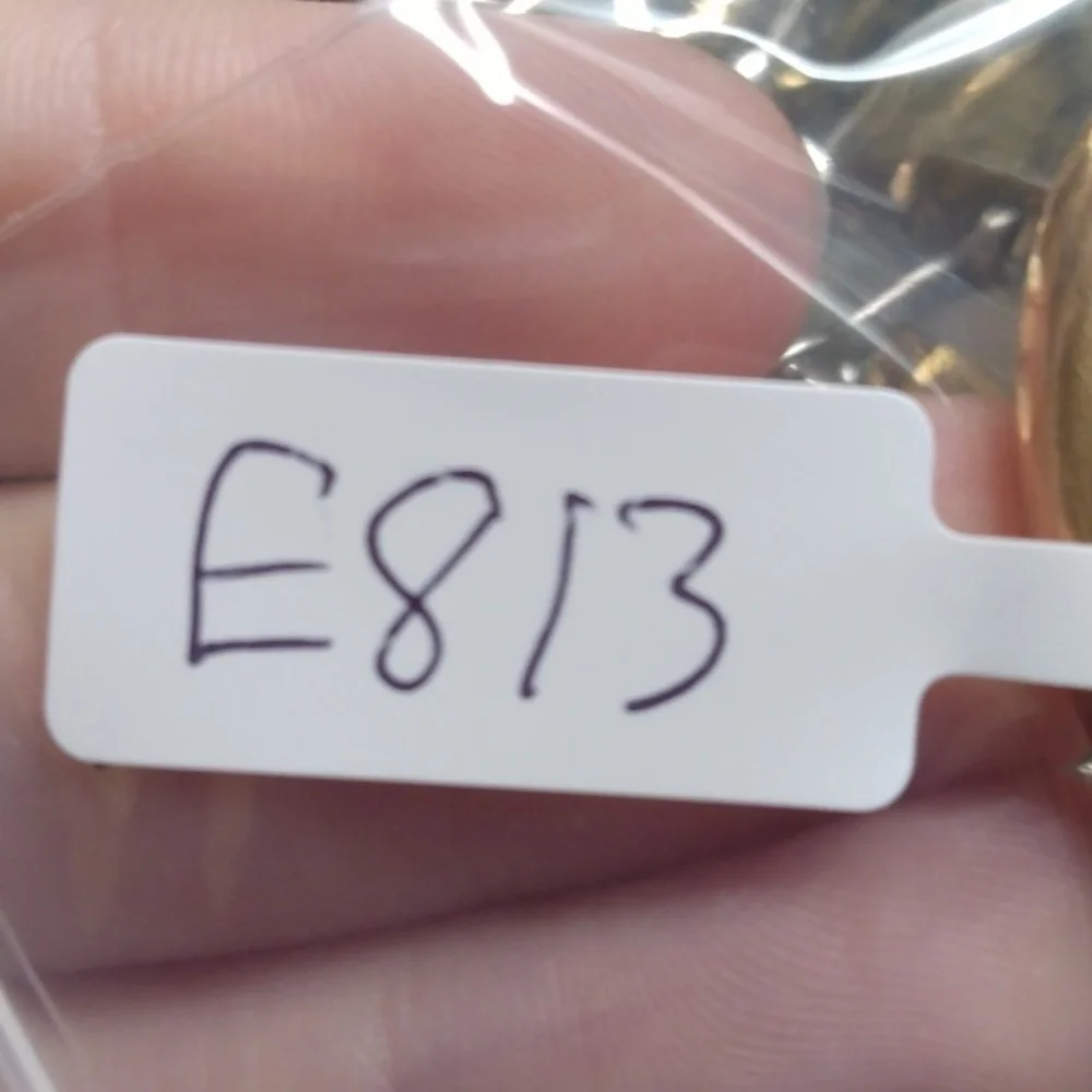 Trendy hoop earrings‎ E813 - Picture 2 of 2